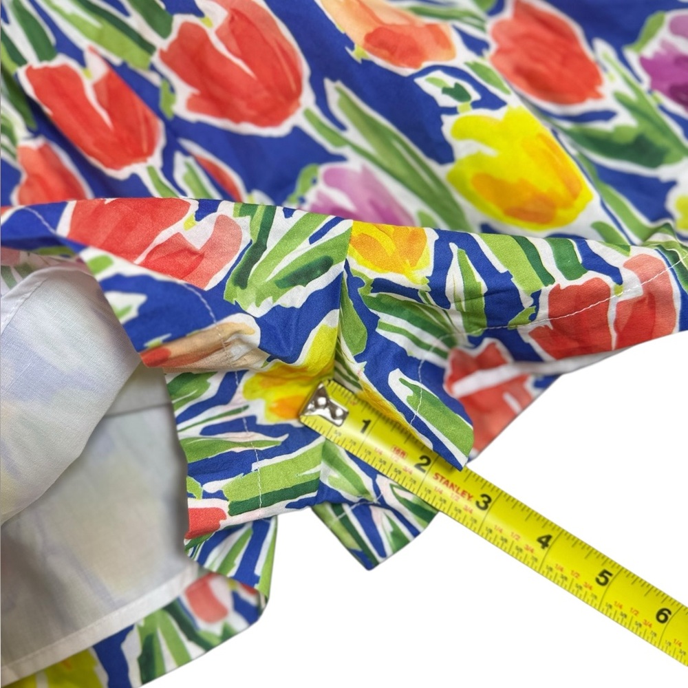 English Factory Tulip Print‎ Ruffle Shorts - Picture 5 of 8
